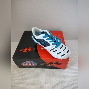 Arza Kids White and Blue Sports Shoes Size 7.5